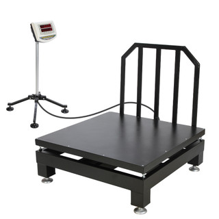 باسکول 1 تن محک متحرک مدل MDS13000 ابعاد کفه 1*1 متر